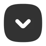 Chevron Down Square SVG Icon